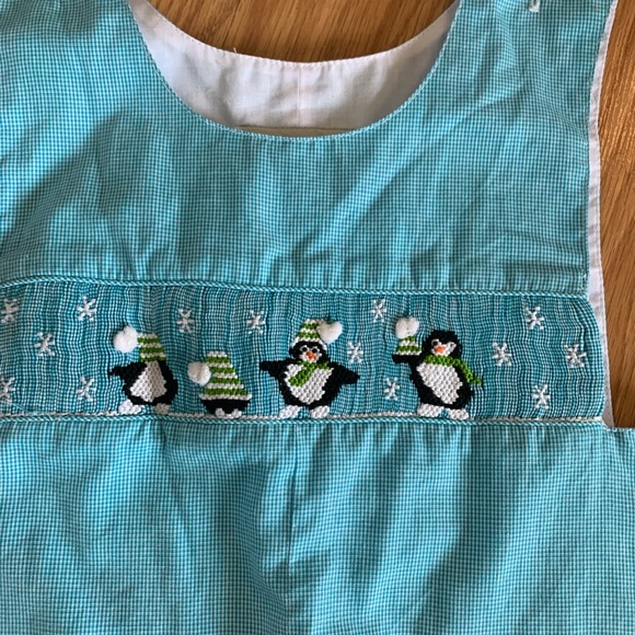 Amanda Remebered smocked shortall - Picture 2 of 2